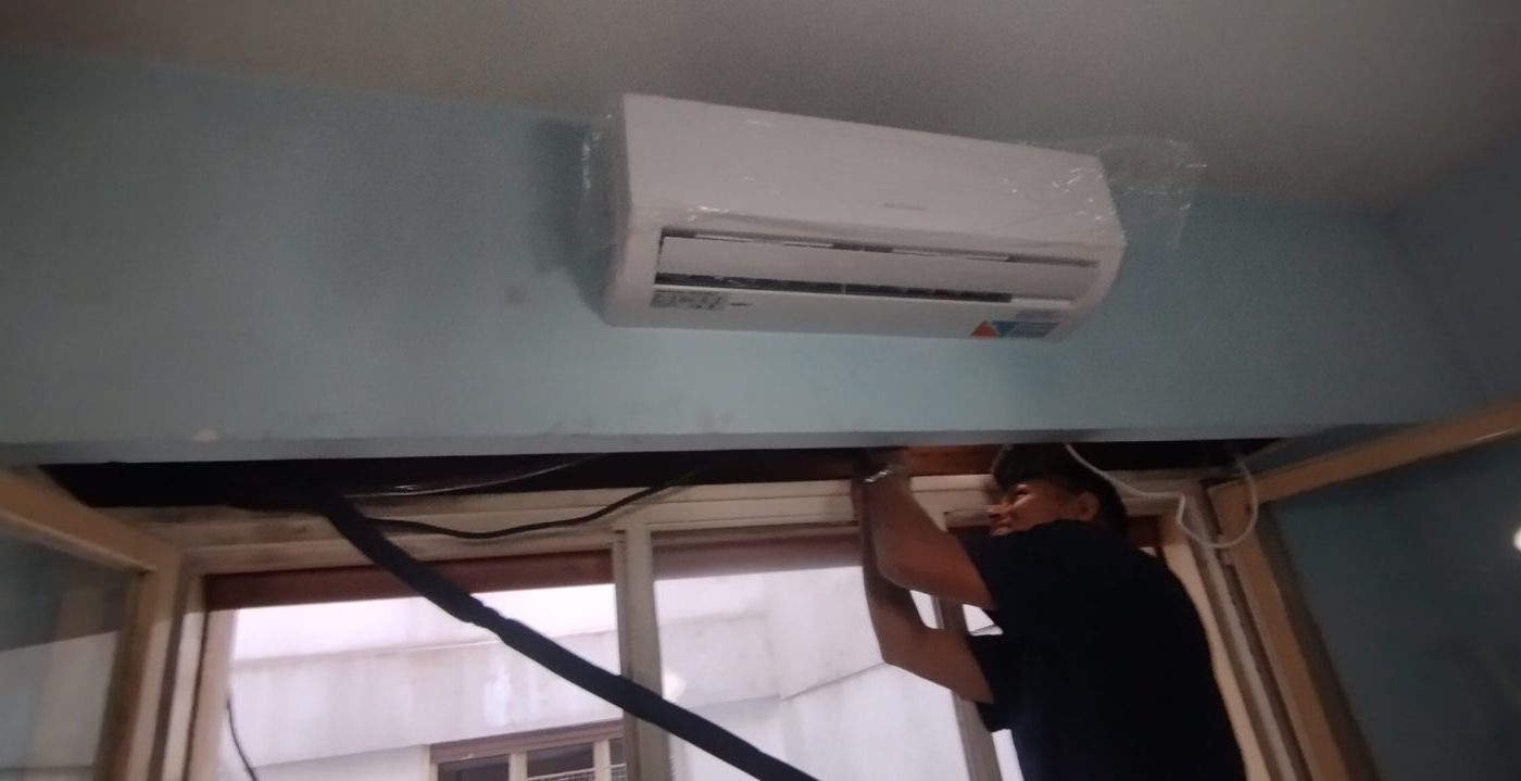 Instalación de aire acondicionado en Belgrano, CABA: detalle 1