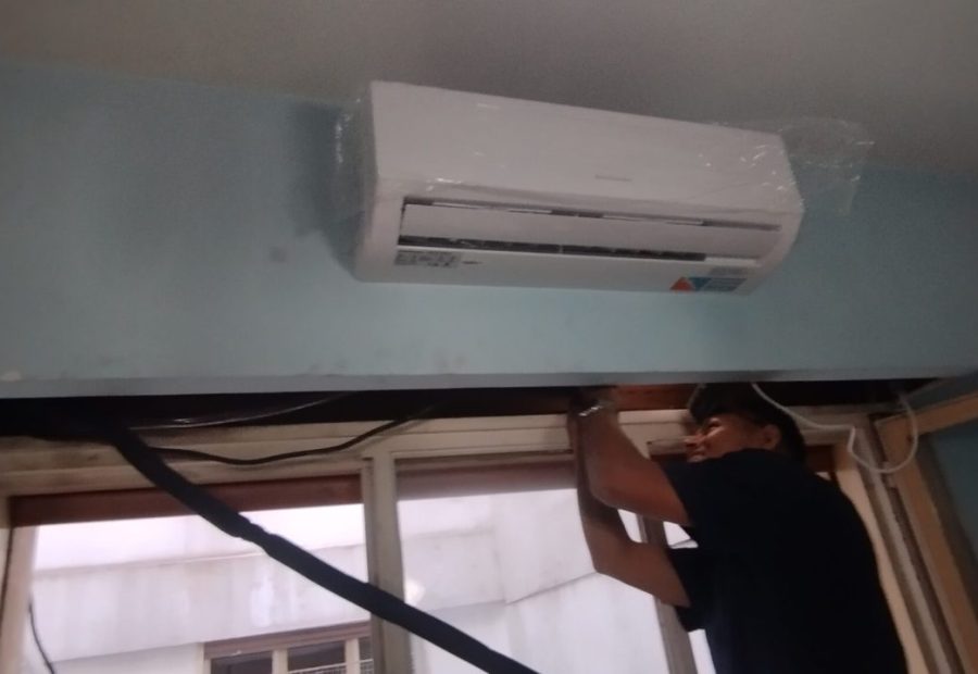 Instalación de aire acondicionado en Belgrano, CABA: detalle 1