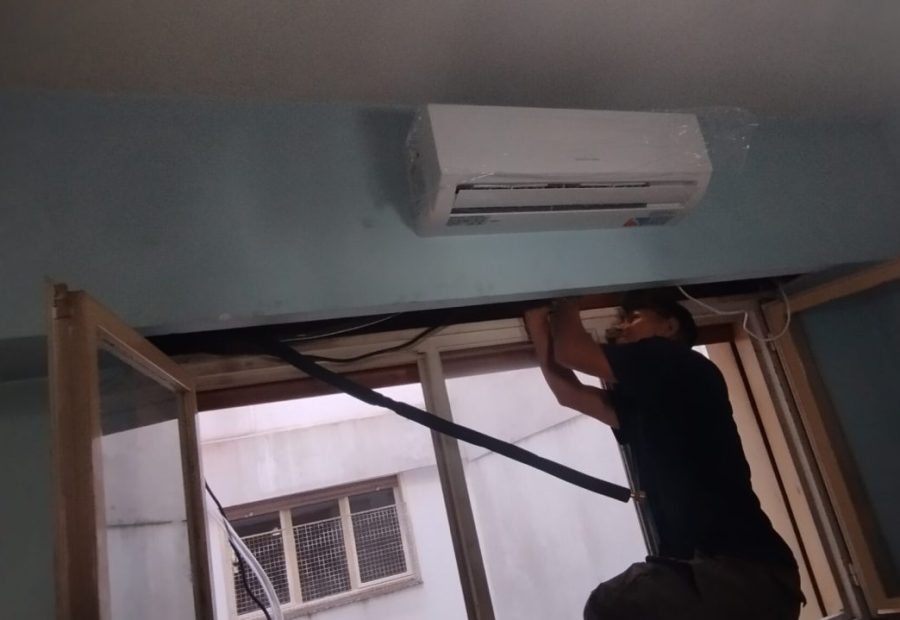 Instalación de aire acondicionado en Belgrano, CABA