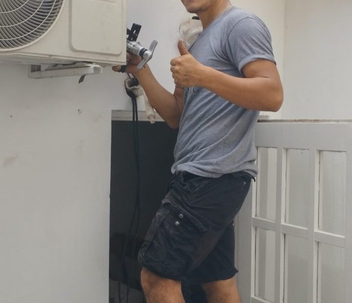 Instalación de aire acondicionado en departamento nuevo, CABA: detalle 9