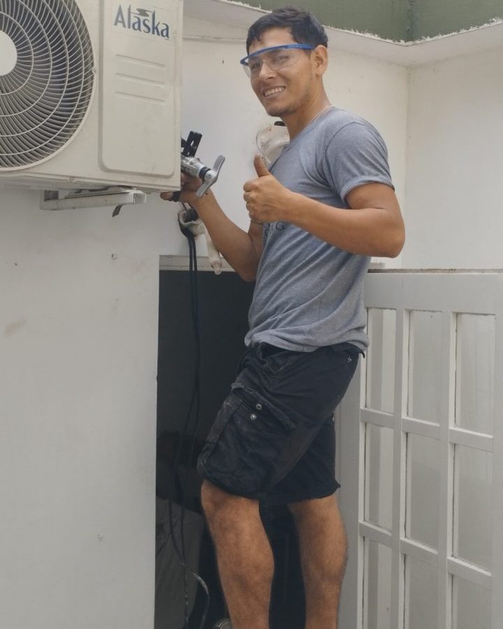 Instalación de aire acondicionado en departamento nuevo, CABA: detalle 9
