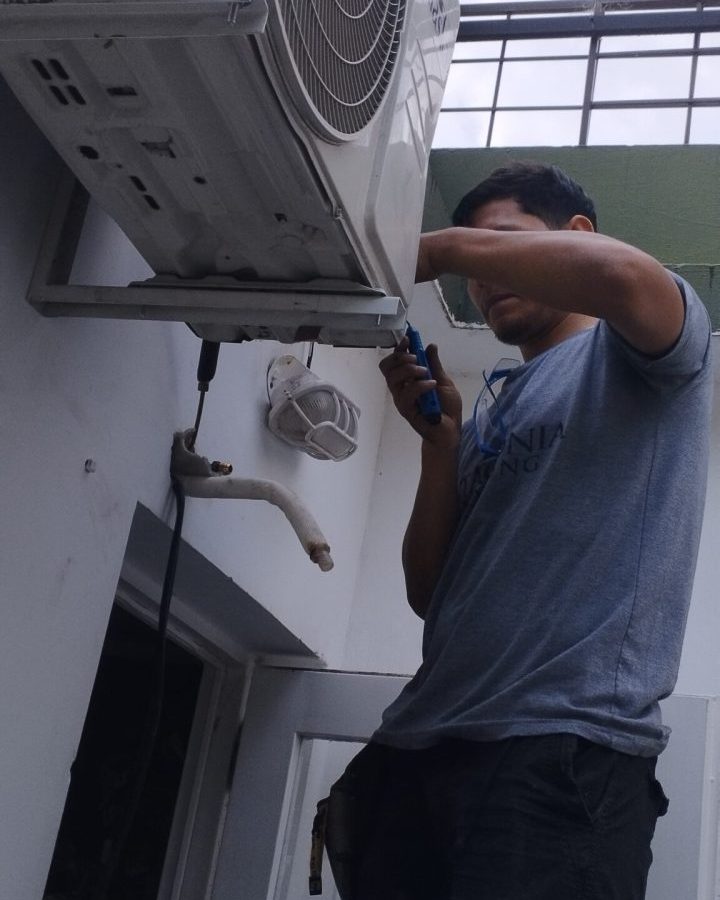 Instalación de aire acondicionado en departamento nuevo, CABA: detalle 6