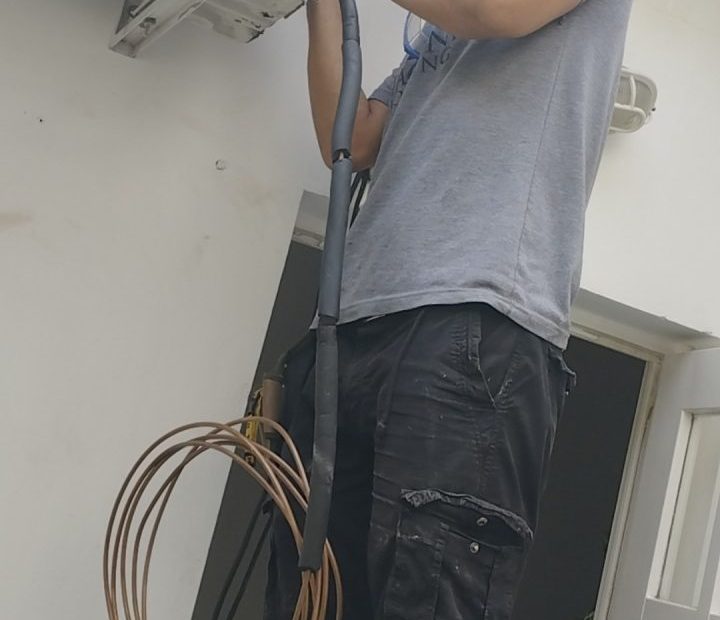 Instalación de aire acondicionado en departamento nuevo, CABA: detalle 7