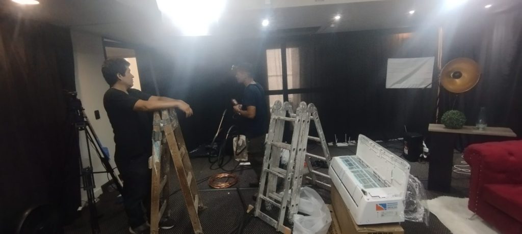 Aire acondicionado en estudio de grabación de Recoleta, CABA: detalle 9