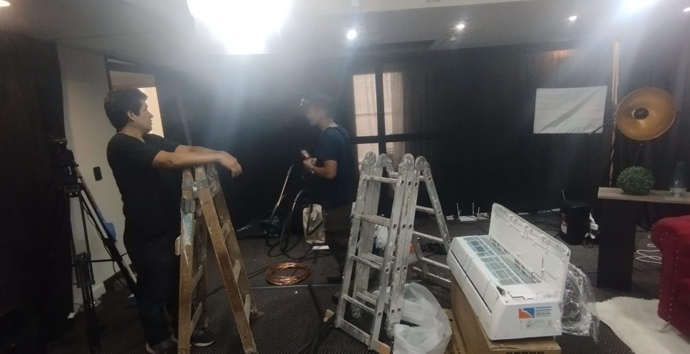 Aire acondicionado en estudio de grabación de Recoleta, CABA: detalle 9