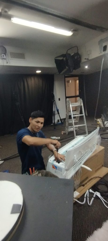 Aire acondicionado en estudio de grabación de Recoleta, CABA: detalle 11