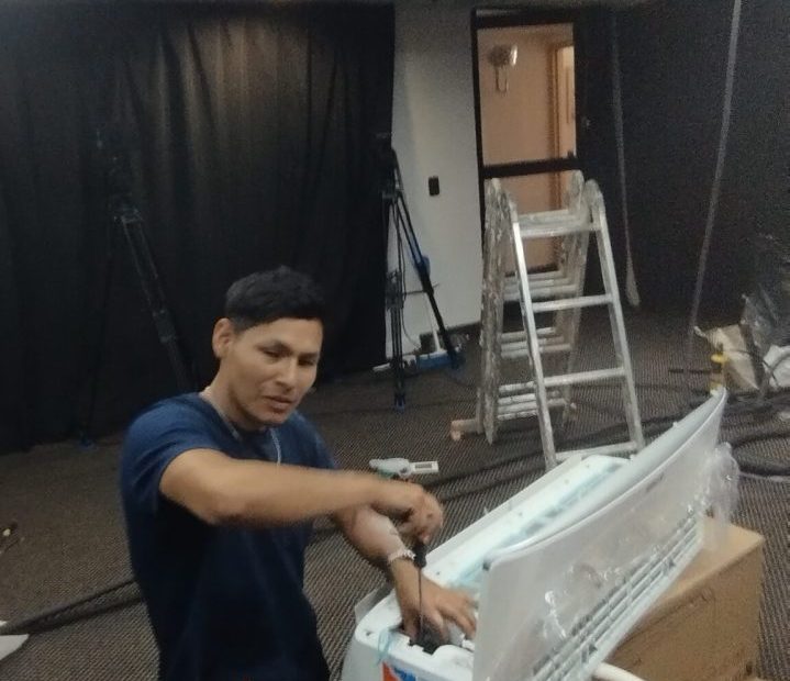 Aire acondicionado en estudio de grabación de Recoleta, CABA: detalle 11