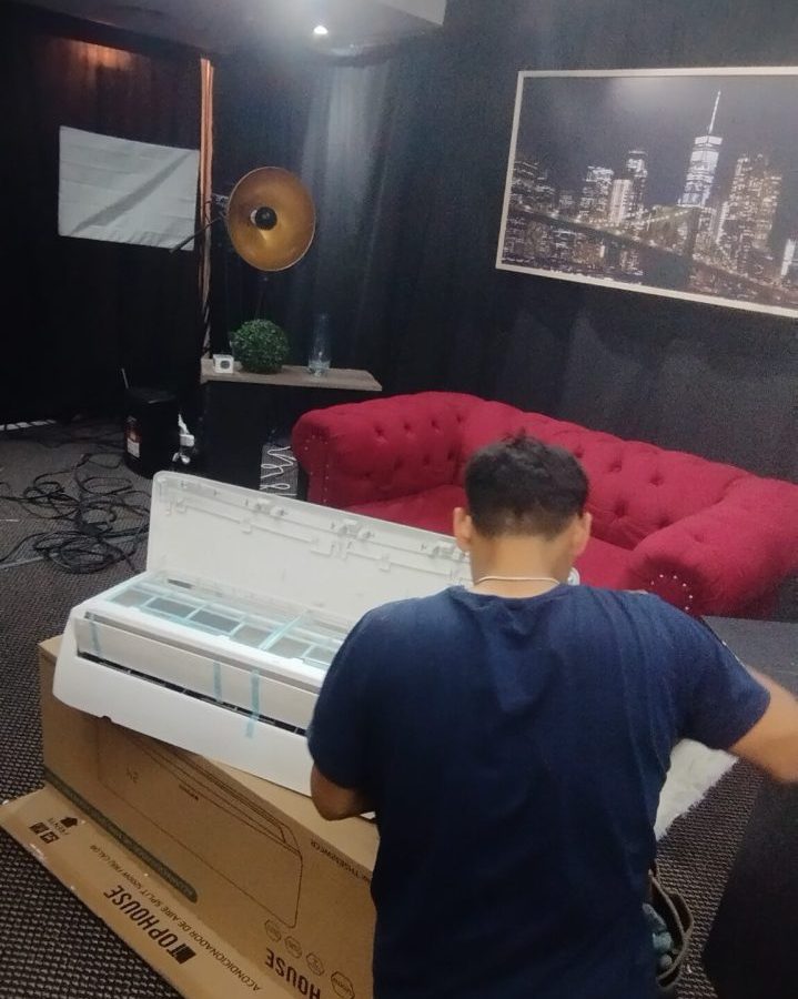 Aire acondicionado en estudio de grabación de Recoleta, CABA: detalle 12