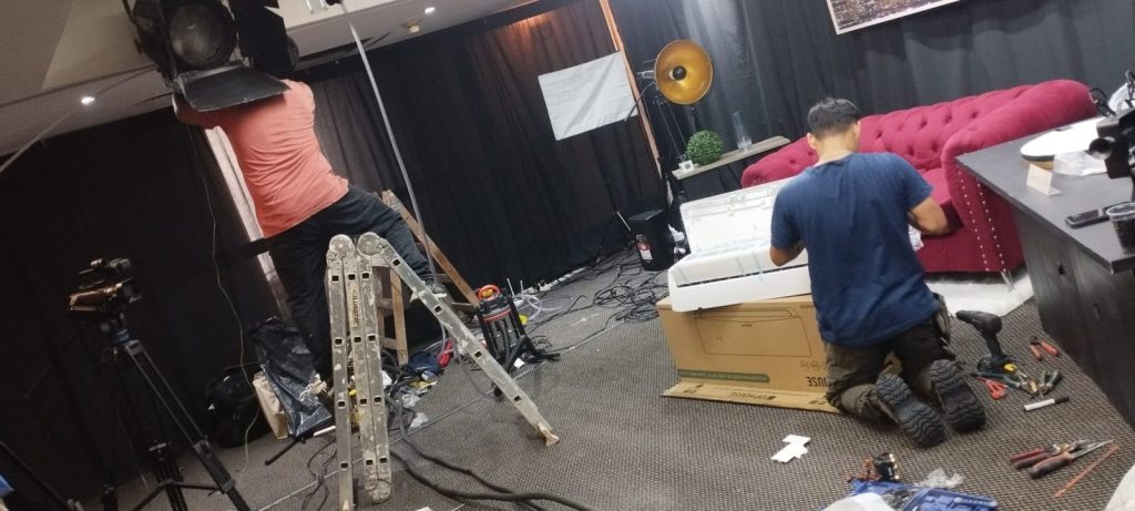 Aire acondicionado en estudio de grabación de Recoleta, CABA: detalle 19