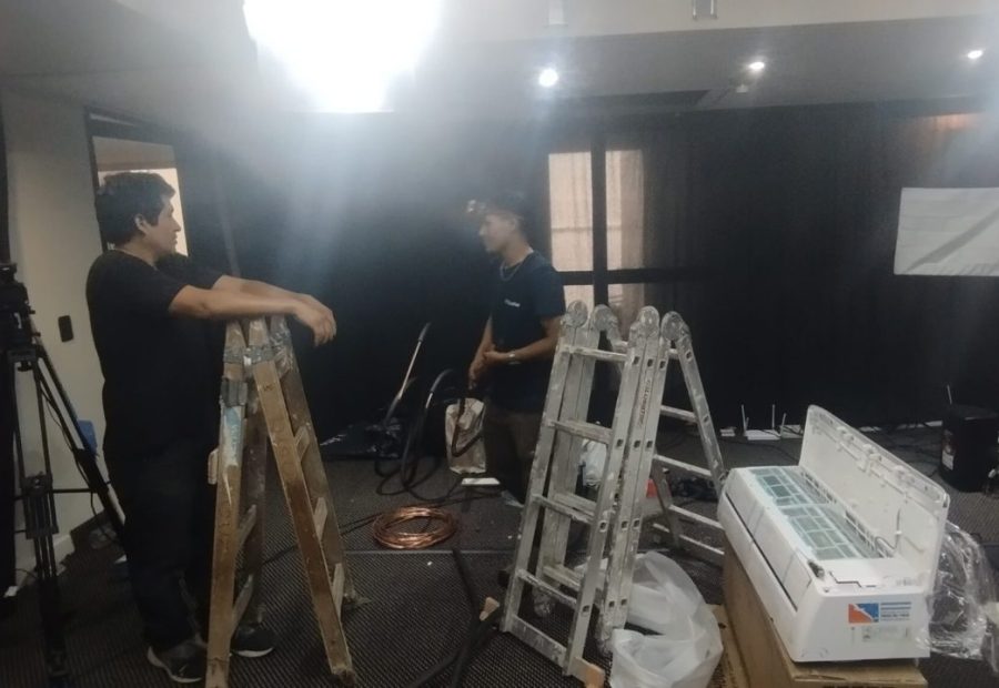 Aire acondicionado en estudio de grabación de Recoleta, CABA: detalle 21