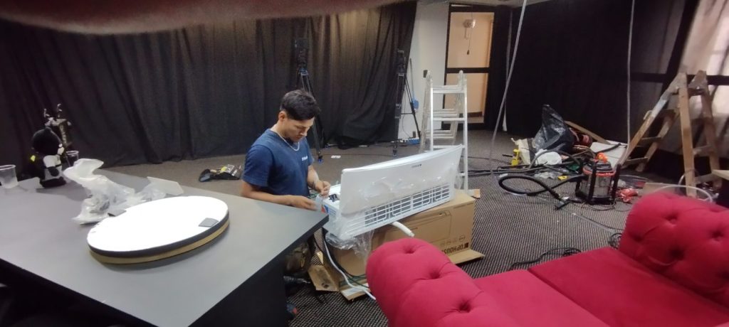 Aire acondicionado en estudio de grabación de Recoleta, CABA: detalle 22