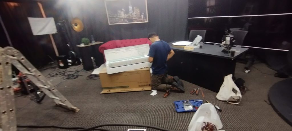 Aire acondicionado en estudio de grabación de Recoleta, CABA: detalle 24