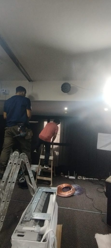 Aire acondicionado en estudio de grabación de Recoleta, CABA: detalle 5