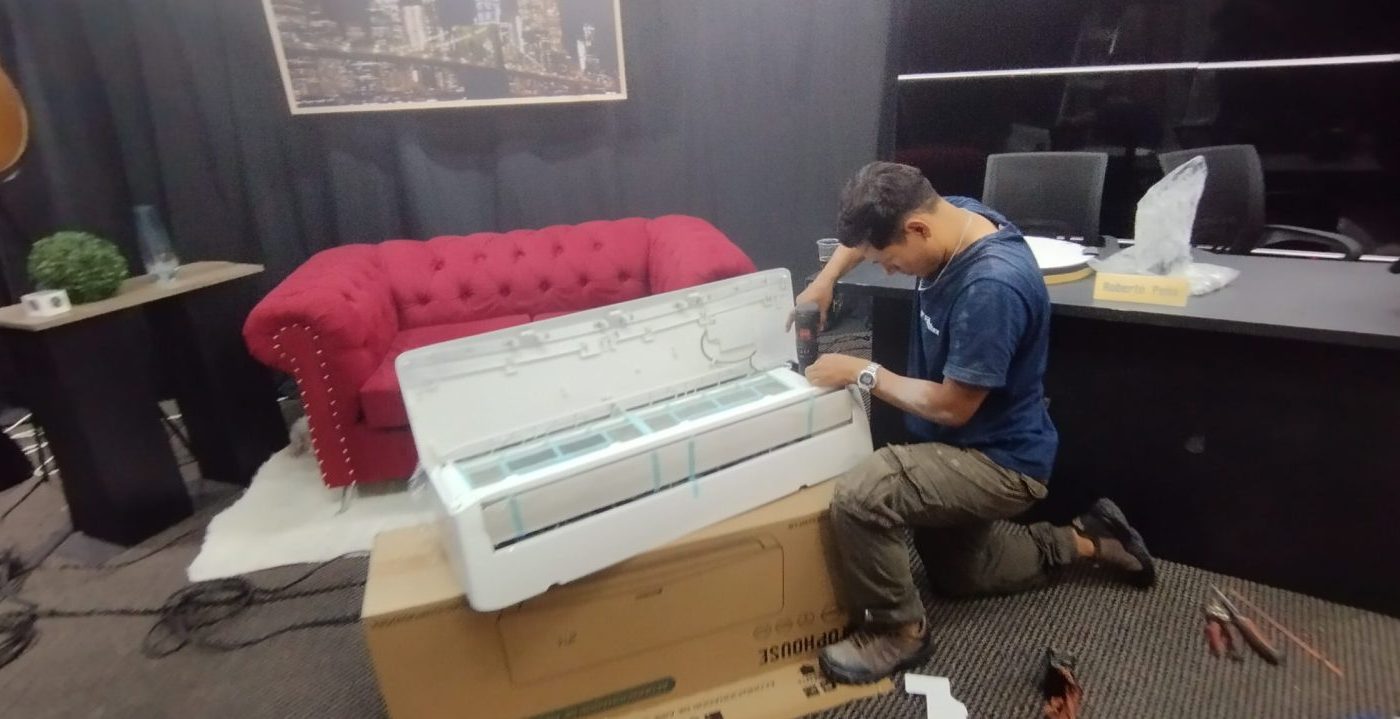 Aire acondicionado en estudio de grabación de Recoleta, CABA