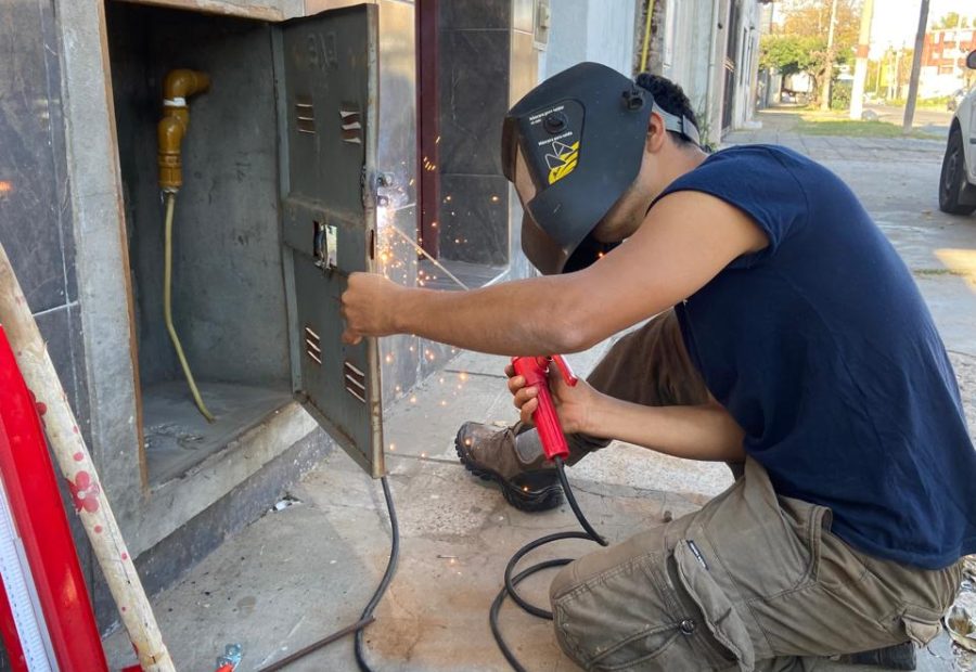 Termotanque, cañerías y reparación de caja de gas en Almagro: detalle 5